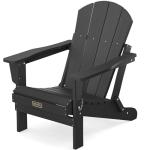 SERWALL Folding Adirondack Chairs for Outdoor Living
