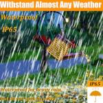 Metal Watering Can Solar Lanterns for Garden Decor