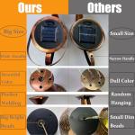 Metal Watering Can Solar Lanterns for Garden Decor