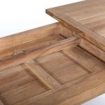 Teak Bristol Extended Oval Dining Table for 8-12