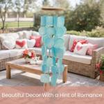 Turquoise Wind Chimes – Perfect Patio Decor Gift
