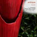 Antique Jar Outdoor Water Fountain with LED Lights