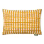 Yellow/Ivory Decorative Pillow for Indoors/Outdoors