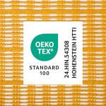 Yellow/Ivory Decorative Pillow for Indoors/Outdoors