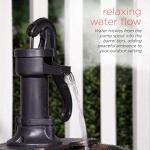 Rustic 2-Tier Barrel Pump Water Fountain
