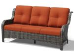 Joyside 3-Seater Wicker Outdoor Patio Sofa