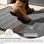 Yimobra Waterproof Heavy Duty Entrance Door Mat
