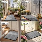 Yimobra Waterproof Heavy Duty Entrance Door Mat