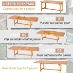 Expand Your Space: 7-Piece Acacia Dining Set