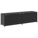 Spacious Black Rattan Patio Storage Box