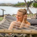 SUNCREAT Heavy Duty Free Standing Patio Hammock