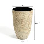 Set of 2 Tall Round 9 Gallon Planters