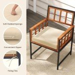 Tangkula 7-Piece Outdoor Dining Set with Cushions