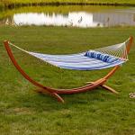Sunnydaze Wooden Hammock Stand for Two