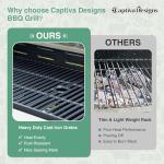 Captiva Designs 6-Burner Propane BBQ Grill