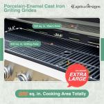 Captiva Designs 6-Burner Propane BBQ Grill