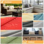 Customizable Bench Cushion for Indoor/Outdoor Use