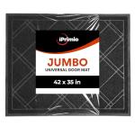 Plaid Universal No-Slip Door Mat - 42 x 35 Inch