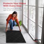 Plaid Universal No-Slip Door Mat - 42 x 35 Inch