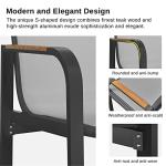 EAST OAK 5-Piece Outdoor Patio Sofa Set