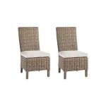 Beachcroft Outdoor Wicker Dining Chair Set - 2 Pack