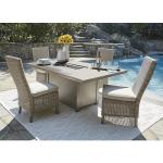 Beachcroft Outdoor Wicker Dining Chair Set - 2 Pack