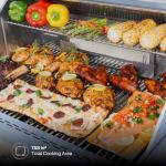 Spire 5-Burner Propane Gas Stone Island Grill