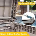 PatioZen 230 Gallon Waterproof Outdoor Storage Box