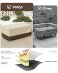 Heavy Duty Waterproof Patio Table Cover - Large