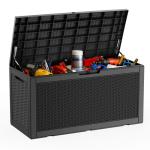 100 Gallon Outdoor Storage Deck Box - Waterproof