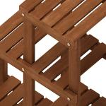 Tioman Hardwood Outdoor Flower Stand in Teak Oil