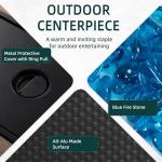 SUNLEI 45" Outdoor Gas Fire Pit Table