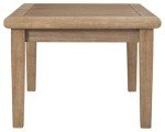Ashley Gerianne Outdoor Eucalyptus Wood Coffee Table