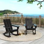Adirondack Rocking Chair Set for Outdoor Spaces