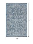 Bohemian Floral Indoor/Outdoor Area Rug 5' x 8