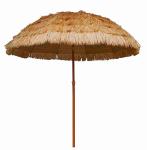 Tiki Patio Beach Umbrella with Tilt, 7.5ft