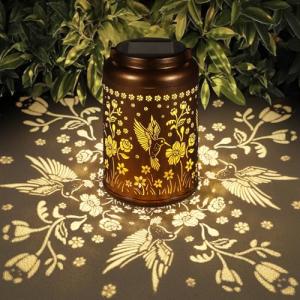 Hummingbird Solar Lanterns for Outdoor Decor