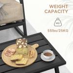 C-Hopetree Rectangle Metal Outdoor Coffee Side Table