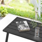 C-Hopetree Rectangle Metal Outdoor Coffee Side Table
