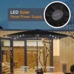 Bonosuki 6x9ft Solar Light Patio Umbrella