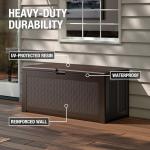 Extra Large Weather Resistant Outdoor Storage Box