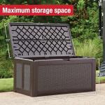 Extra Large Weather Resistant Outdoor Storage Box