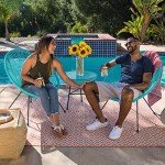 3-Piece Light Blue Acapulco Patio Bistro Set