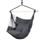 Highwild Hanging Rope Swing Hammock Chair - Grey