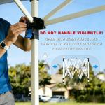 OASISHOME 10'x10' Instant Pop-up Gazebo Canopy