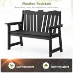 ONBRILL 2-Person Weatherproof Outdoor Garden Bench