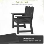 ONBRILL 2-Person Weatherproof Outdoor Garden Bench