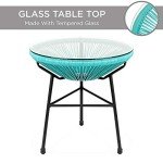 3-Piece Light Blue Acapulco Patio Bistro Set