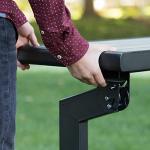 Lifetime 55-Inch Convertible Patio Bench in Gray