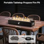 Onlyfire 28” Propane Tabletop Fire Pit